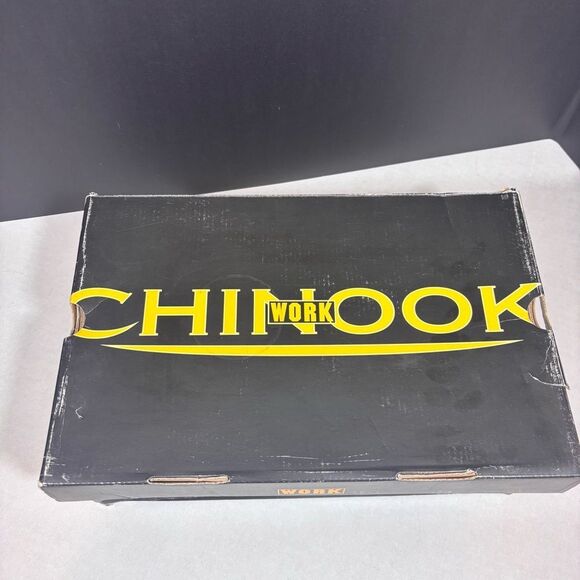 Chinook Work Romeo II Heritage Tan Leather Slip-On Shoe NEW in box Size 10 - Picture 2 of 15